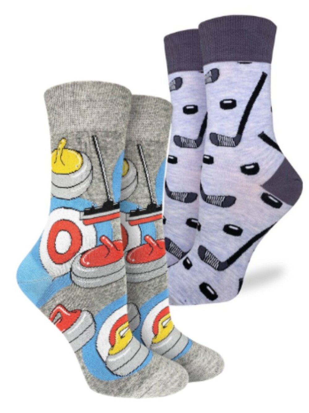 Women's Good Luck Sock Crew Socks | Curling Socks | NWT